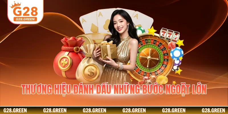 Thương hiệu đánh dấu những bước ngoặt lớn