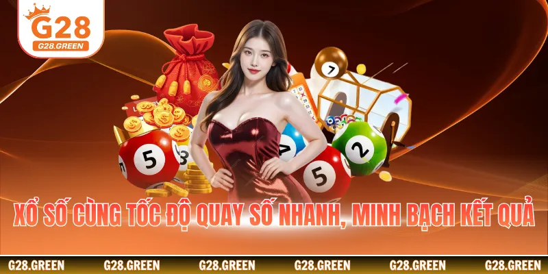 Xổ số cùng tốc độ quay số nhanh, minh bạch kết quả